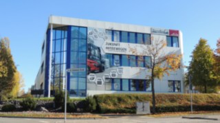 Firmengebäude der Sander Fördertechnik